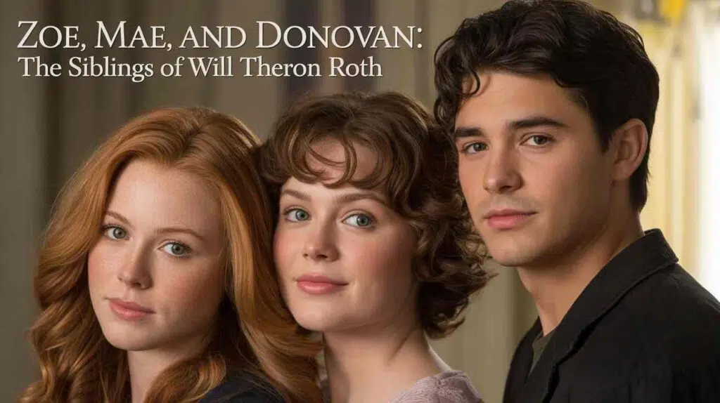 Zoe, Mae, and Donovan: The Siblings of Will Theron Roth