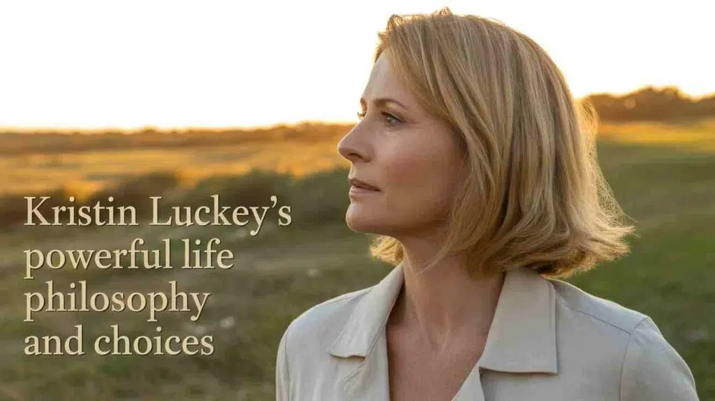Kristin Luckey’s Powerful Life Philosophy and Choices
