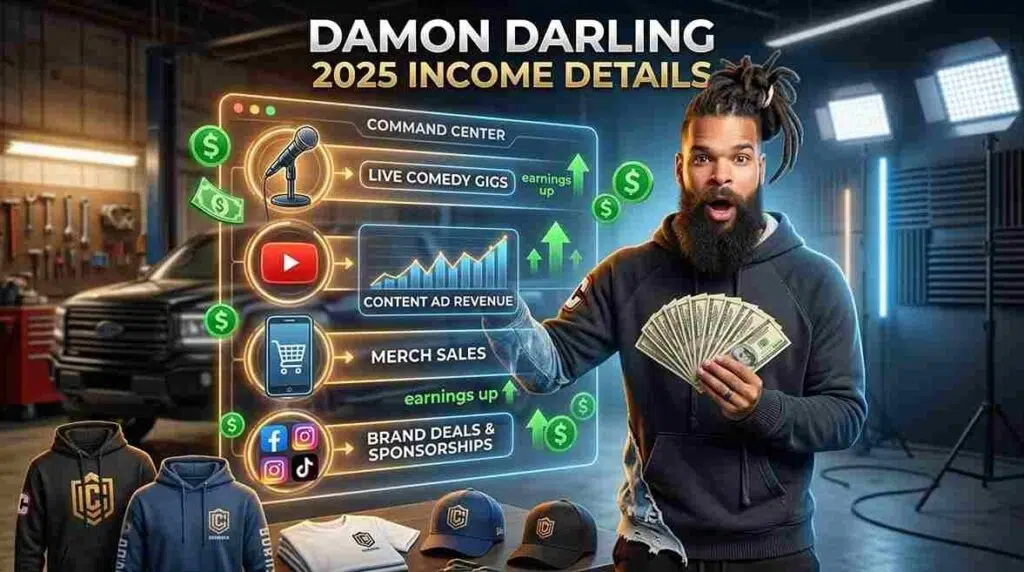 Damon Darling 2025 Income Details
