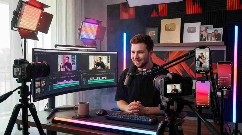 YouTube, TikTok, and Instagram