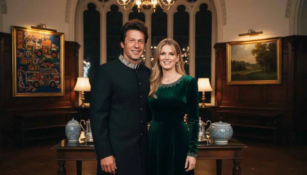Jemima Goldsmith and Imran Khan